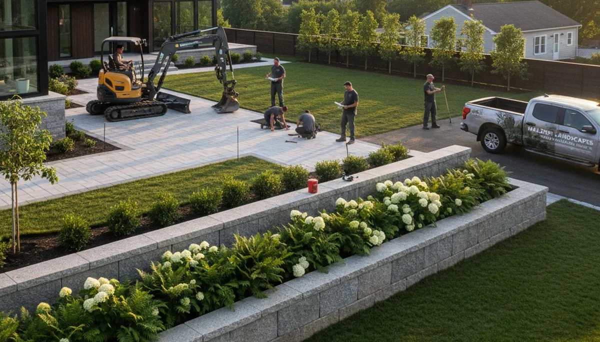 Landscape design services in Cambridge, MA for residential outdoor spaces